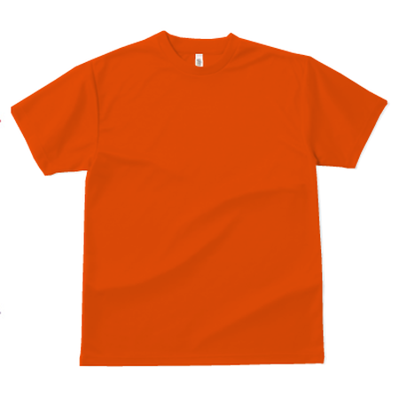 ドライTシャツ/ サンセットオレンジ – POD-tech ドライTシャツ/ サンセットオレンジ – POD-tech