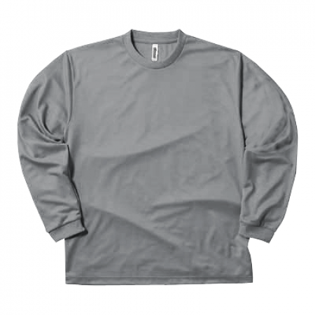 ドライロングＴシャツ／ グレー